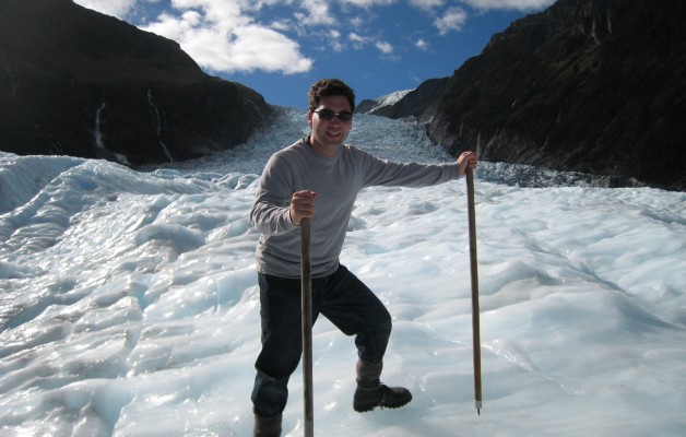 Dave has conquered Fox Glacier!  A helihike gets you to the most unbelievable places.
