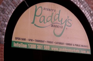 Paddy's Markets in Sydney Australia