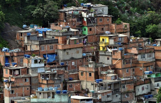 Rocinha favela - the largest in Rio