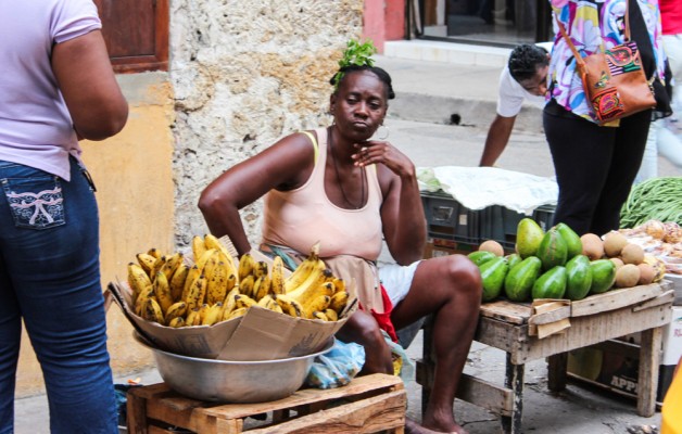 Street Vendors - Banana Woman