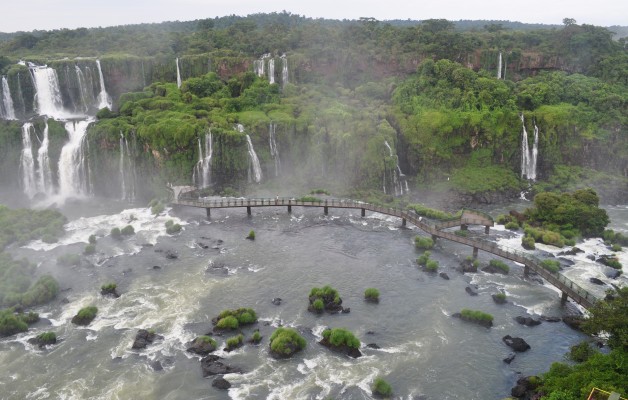 Iguazu Falls with Viewing Platforms Brazil