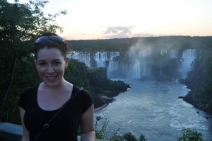 Iguazu Sunset from Brazil Chandra