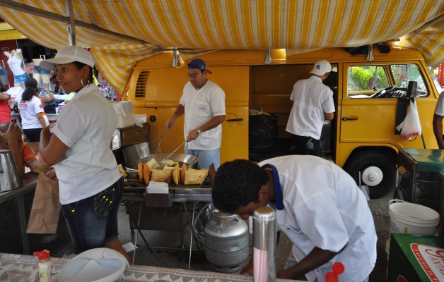 Street Food in Rocinha Favela Rio de Janeiro Brazil